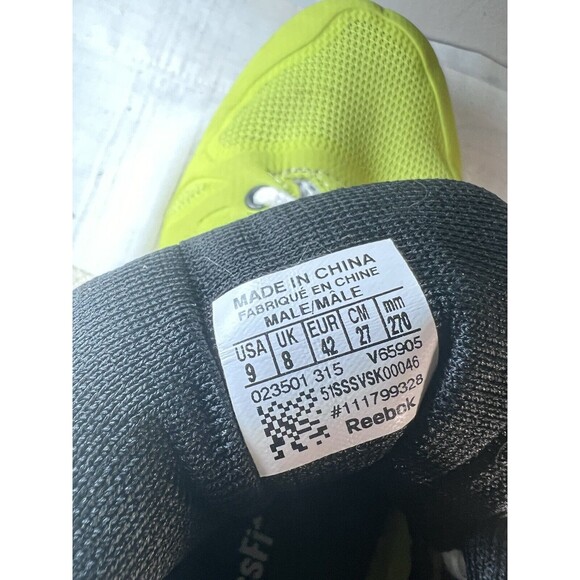 Reebok CrossFit Lifter Plus 2.0 Training Shoes Mens Sz 9 Yellow V65905 - Picture 6 of 6